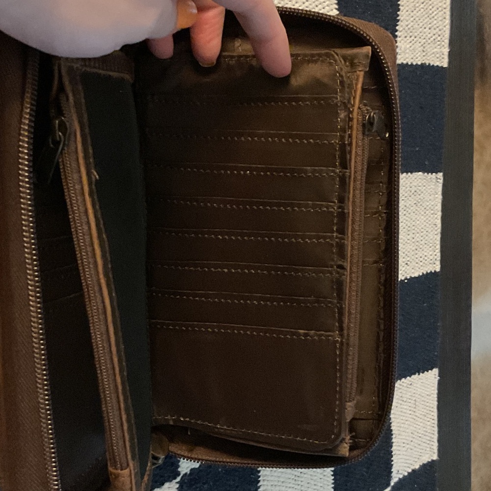 STS Ranchwear Patchwork Leather & Multicolor Azte… - image 6